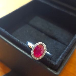 Ring Ruby Diamond